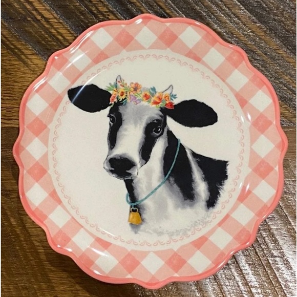 BN Pioneer Woman appetizer plates pig cow hat chicken - Picture 2 of 5